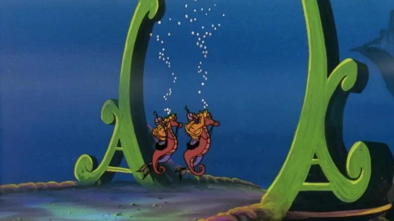 Кадры из мультсериала Русалочка (1992)