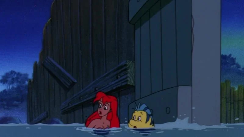 Кадры из мультсериала Русалочка (1992)